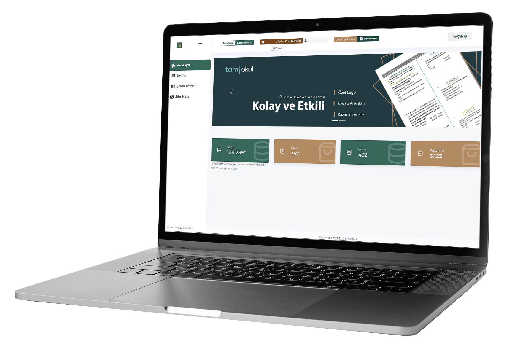 Targeted Learning with the indiviBook Question Bank